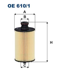 Oliefilter FILTRON, u.a. für Ssangyong