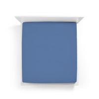 Bella Donna Bella Donna Jersey La Piccola Topperhoeslaken 180x210-220 cm zeeblauw-0208 Bella Donna Bella Donna Jersey La Piccola Topperhoeslaken 180x210-220 cm zeeblauw-0208