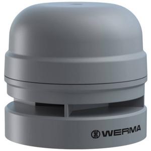 Werma Signaltechnik Sirene 161.700.70 Midi Sounder 12/24VAC/DC GY Meertonig 12 V, 24 V 110 dB