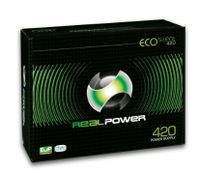 RealPower RP420 ECO power supply unit 420 W 20+4 pin ATX ATX Zilver - thumbnail