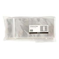 Creativ Company Cellofaan zak, h: 22,5 cm, afm 9x6,5 cm, 200 stuk/ 1 doos