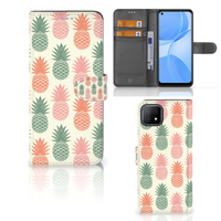 OPPO A73 5G Book Cover Ananas