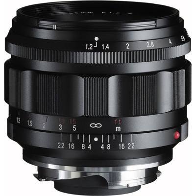 Voigtländer Nokton 50mm F/1.2 Type II ASPH Leica M-mount zwart