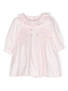 Patachou robe en coton à broderies - Rose