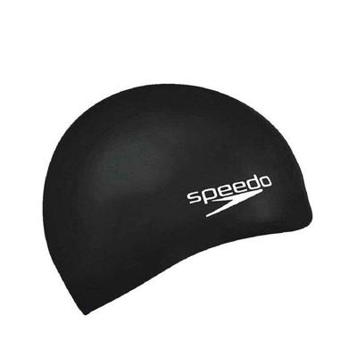 Badmuts Speedo PLAIN FLAT Zwart Siliconen
