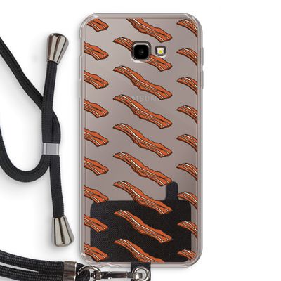 Bacon to my eggs #2: Samsung Galaxy J4 Plus Transparant Hoesje met koord