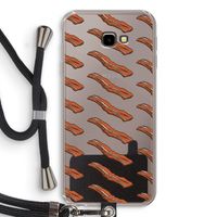 Bacon to my eggs #2: Samsung Galaxy J4 Plus Transparant Hoesje met koord