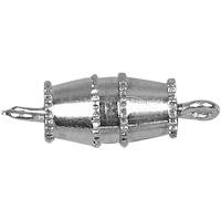 Creativ Company Draaisluiting, l: 16 mm, verzilverd, 10 stuk/ 1 doos Creativ Company Draaisluiting, l: 16 mm, verzilverd, 10 stuk/ 1 doos
