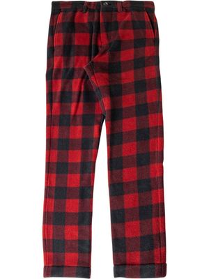 Palace x Ralph Lauren pantalon chino en polaire - Rouge