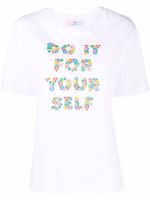 Chiara Ferragni t-shirt à slogan imprimé - Blanc