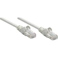 Intellinet 317108 RJ45 Netwerkkabel, patchkabel CAT 6A S/FTP 1.00 m Grijs Afgeschermd (enkel), Afscherming totaal, Halogeenvrij 1 stuk(s)