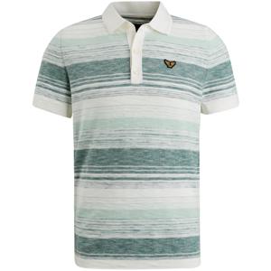 Pme Legend Male Shirts En Tops Ppss2403866 Short Sleeve Polo Cotton Slub Grad