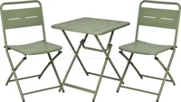 Bistroset 3-delig Mat Groen