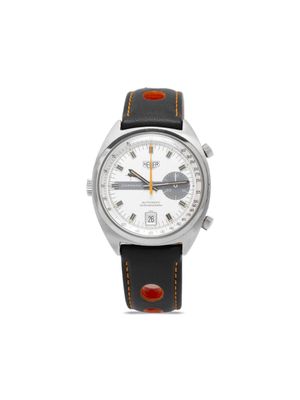 TAG Heuer montre Carrera Chronograph 38 mm pre-owned (1970) - Argent