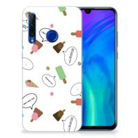 Honor 20 Lite | Siliconen Case | IJsjes