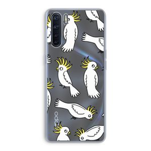 Papegaai: Oppo A91 Transparant Hoesje