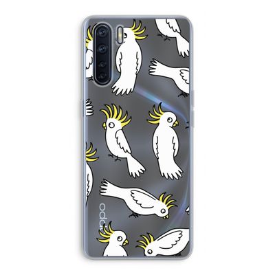 Papegaai: Oppo A91 Transparant Hoesje