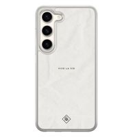 Samsung Galaxy S23 hybride hoesje - Vive la vie