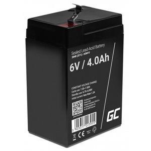 Green Cell AGM Battery Lead Acid VRLA - 6V - 4Ah Loodaccu 6 V 4 Ah Loodvlies (AGM) (b x h x d) 70 x 107 x 47 mm Kabelschoen 4.8 mm Cyclusbestendig,