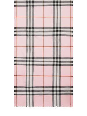 Burberry écharpe à motif House Check - Rose