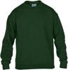 Gildan G18000K Heavy Blend™ Youth Crewneck Sweatshirt - Forest Green - M (140/152)