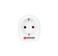 Skross 1.500232-E netstekker adapter Type C (Europlug) Type K (DK) - thumbnail