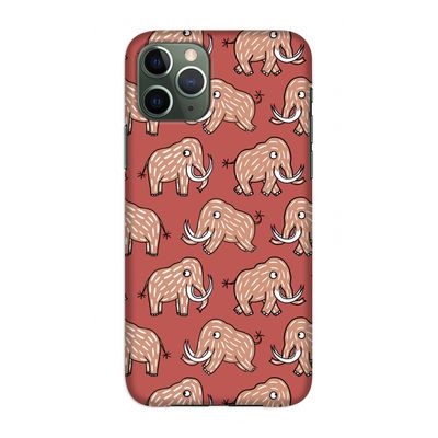 Mammoet: Volledig geprint iPhone 11 Pro Hoesje