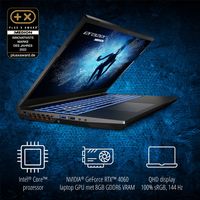 ERAZER Gaming laptop Deputy P50 | Intel Core i7-13700HX | 15,6 Inch QHD - 144 Hz | GeForce RTX 4060 | 1 TB SSD | 16 GB RAM | Windows 11 Home - thumbnail
