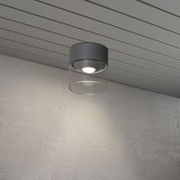 Plafondlamp Varese donkergrijs 6 Watt 3000K 255 Lumen 7883-370 Konstsmide