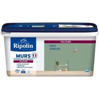 Simsun groene fluwelen wand- en radiatordecoratie - RIPOLIN - 2,5 L