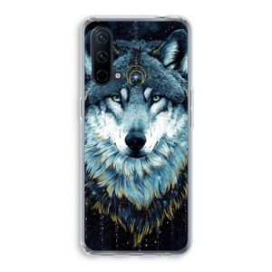 Darkness Wolf: OnePlus Nord CE 5G Transparant Hoesje