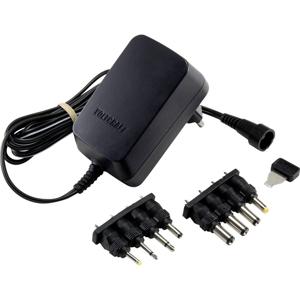 VOLTCRAFT VC-11258690 Stekkernetvoeding, instelbaar 3 V/DC, 4.5 V/DC, 5 V/DC, 6 V/DC, 7.5 V/DC, 9 V/DC, 12 V/DC 1 A 12 W Uitgangsspanning regelbaar