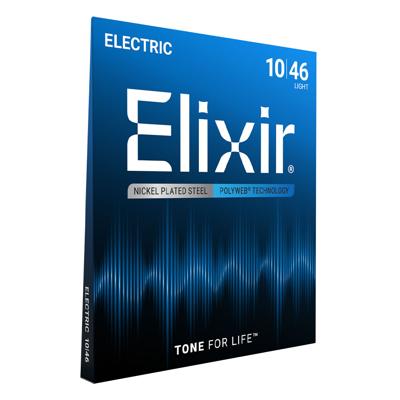 Elixir 12050 Polyweb Snaren voor Elektrische Gitaar (10-46) Elixir 12050 Polyweb Snaren voor Elektrische Gitaar (10-46)