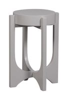 vtwonen Bijzettafel Hold Up 35cm - Warm Grey - Rond