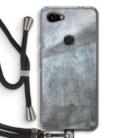 Grey Stone: Pixel 3a Transparant Hoesje met koord