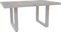 Trestino hoge lounge tuintafel barree 140x85x65cm wit