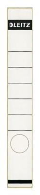 Leitz rugetiketten, zelfklevend, ft 3,9 x 28,5 cm, pak van 10 stuks, wit