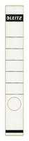 Leitz rugetiketten, zelfklevend, ft 3,9 x 28,5 cm, pak van 10 stuks, wit