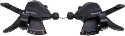 SHIMANO duimversteller "altus sl-m315" shim.shifter altus slm315 3/8sp pair bl.