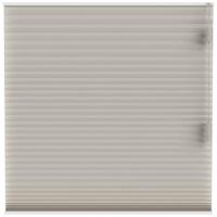 Leen Bakker - Plisségordijn Dubbel 25mm Verduisterend - (30021) - Polyester - Taupe - 120x10x10 Cm