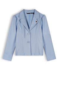 NoNo Meisjes blazer lurex pique - Dip - Provence blauw