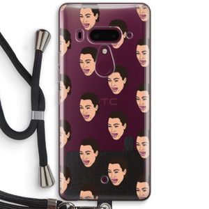 Ugly Cry Call: HTC U12+ Transparant Hoesje met koord