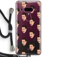 Ugly Cry Call: HTC U12+ Transparant Hoesje met koord