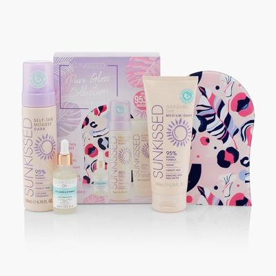 Sunkissed Self Tan Pakket Pure Glow Collection - Dark Tanning Gift Set Sunkissed Self Tan Pakket Pure Glow Collection - Dark Tanning Gift Set