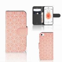 Apple iPhone 5 | 5s | SE | Telefoon Hoesje | Pattern Orange