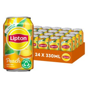 Frisdrank Lipton Ice Tea peach blik 330ml