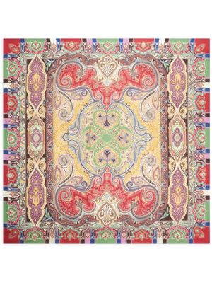 ETRO écharpe à motif cachemire - Marron