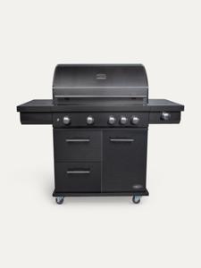 Boretti Imperatore Nero 4B Barbecue Verrijdbaar Gas Zwart 25700 W