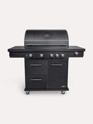 Boretti Imperatore Nero 4B Barbecue Verrijdbaar Gas Zwart 25700 W