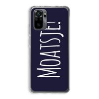 Moatsje!: Xiaomi Redmi Note 10 Pro Transparant Hoesje